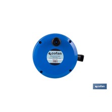 Desatascador de tambor | Longitud: 4,6 m | Perfecto para desatascar inodoros o limpiar desagües | Para uso profesional