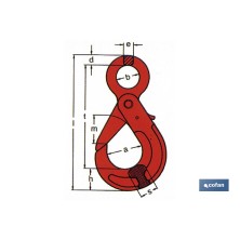 Gancho de Alta Seguridad G-80