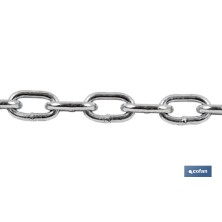 Cadena de Acero Zincado Soldada en Bobinas.