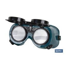 Gafas de Seguridad | Para Soldadores | Lentes Abatibles | EN 166/EN 175