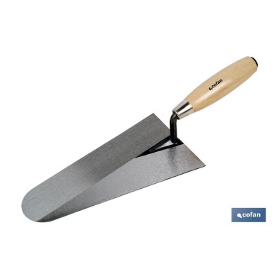 Paleta forjada modelo Portugal | Varias medidas de longitud | Para la construcción | Mango de madera