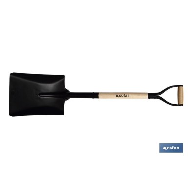 Pala cuadrada puño cerrado