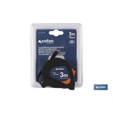 Flexómetro antideslizante