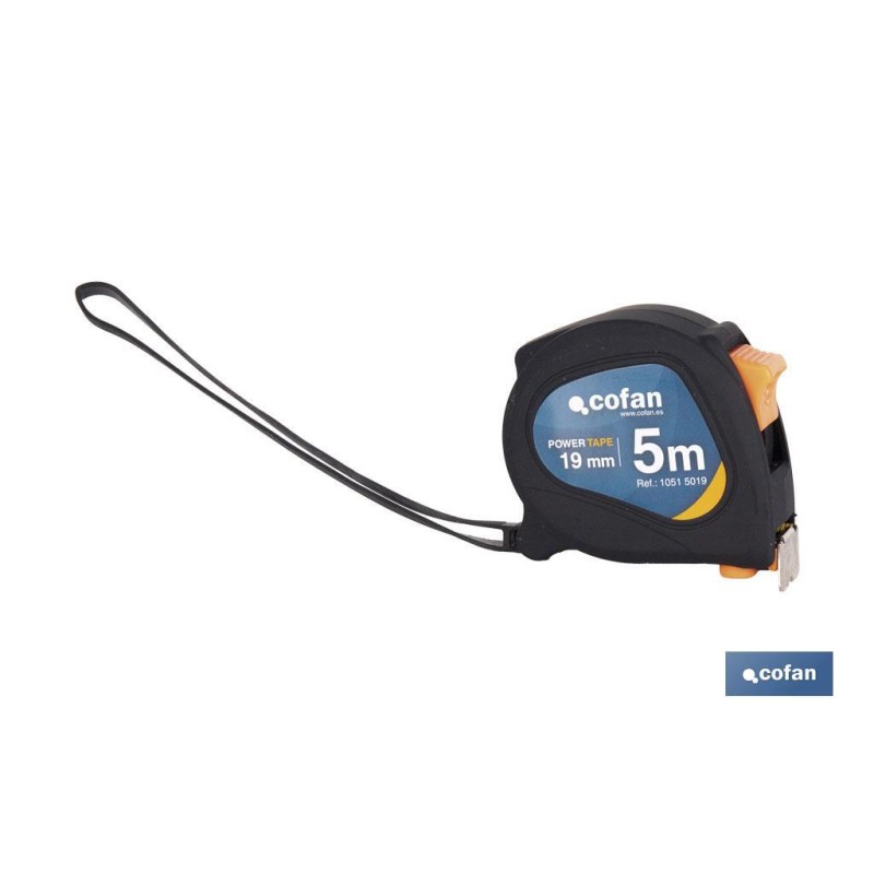 Flexómetro antideslizante