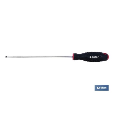 Destornillador plano de mecánico electricista | Modelo Comfort plus | Medidas de huella desde SL 3 mm hasta SL 6mm