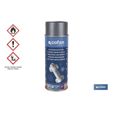 Aflojatodo con efecto frío 400 ml | Desoxidante con efecto hielo | Enfriado intenso de las piezas a aflojar o separar