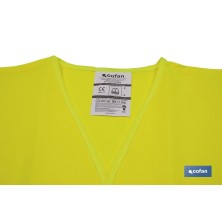 Chaleco reflectante | Color Amarillo | Talla niños | EN ISO 20471 | Categoría II I