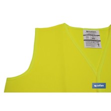 Chaleco reflectante | Color Amarillo | Talla niños | EN ISO 20471 | Categoría II I