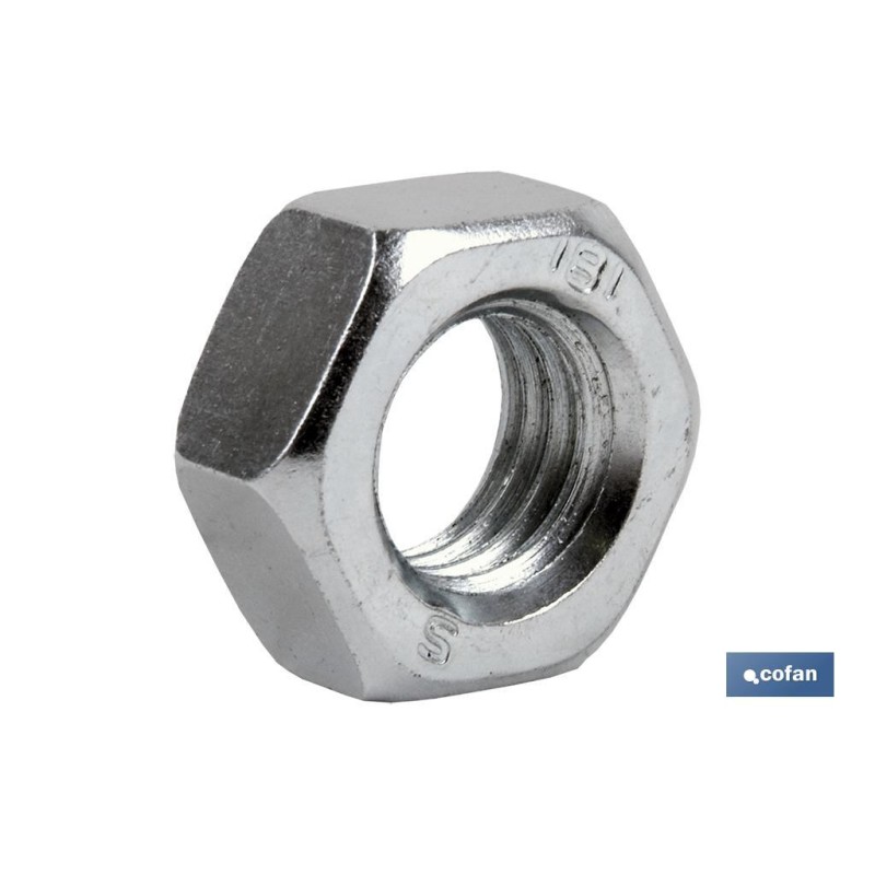 Tornillo Carrocero + tuerca de acero Zincado