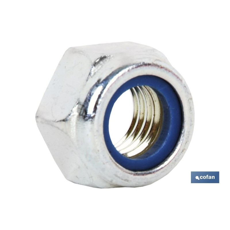 Tuerca Hex. C.8 Autoblocante Zincado