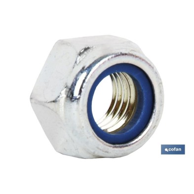 Tuerca Hex. C.8 Autoblocante Zincado