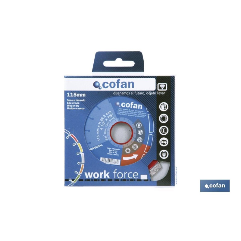 Discos de Diamante  General de obra profesional