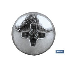 Tornillo Autotaladrante Cabeza Cilíndrica Phillips Zincado