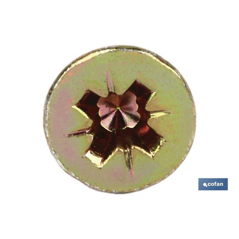 Rosca Madera POZIDRIVE DIN 7505 A