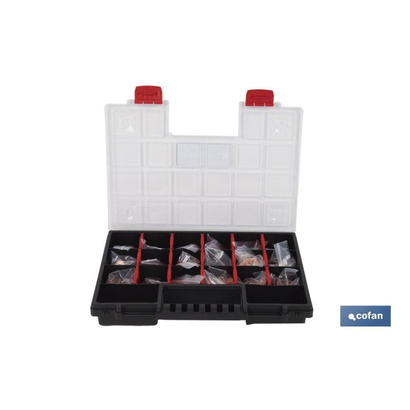 Maletín de Arandelas Cobre