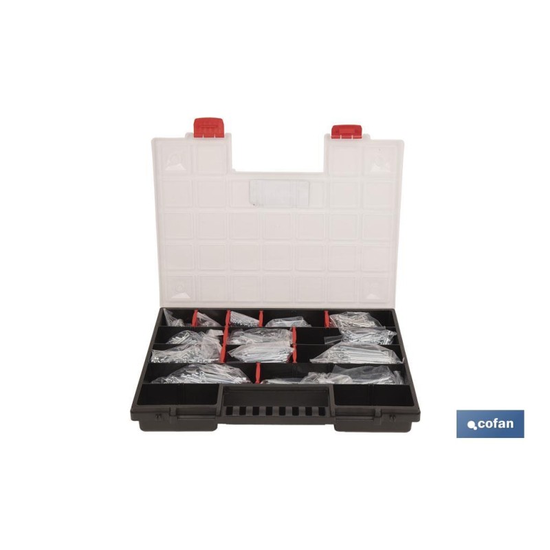 Maletín Surtido Pasadores de Aleta DIN-94 (Contenido 1250 Pasadores)