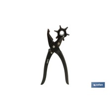 Sacabocados tipo estrella | Cabezal giratorio con 6 piezas | Recomendable para diferentes materiales