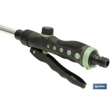 Lanza Riego | Medida 66 cm | 10 Posiciones Diferentes de Pulverización | Lanza Multiusos