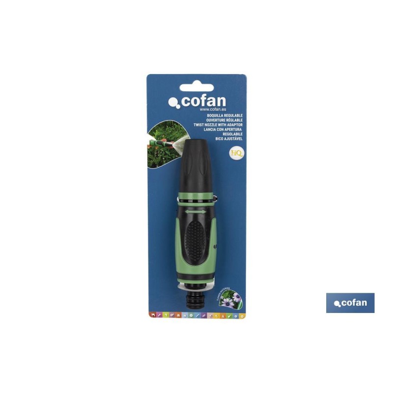 Boquilla Regulable Confort | Con dos Funciones Disponibles | Boquilla Universal para Manguera