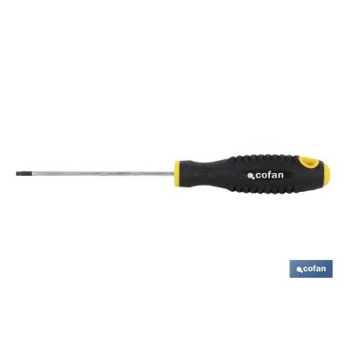 Destornillador Allen hexagonal punta bola | Modelo Comfort plus | Medida de huella desde H-2 hasta H-10