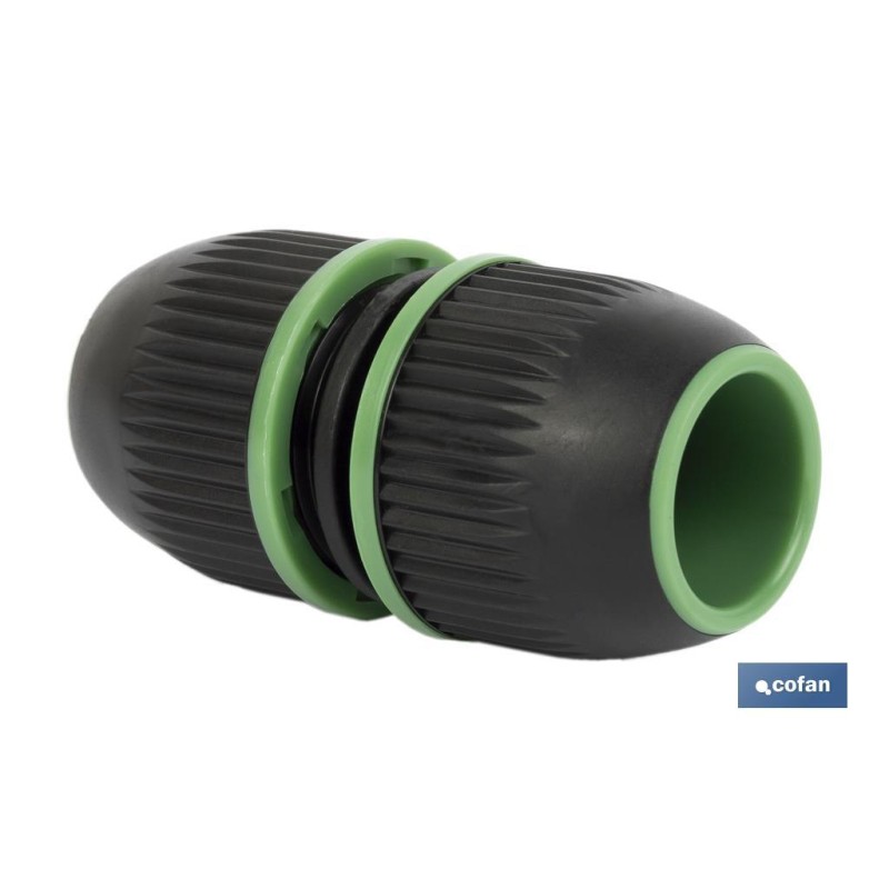 Racor reparador de mangueras de riego | Diferentes Medidas | Fabricado en ABS