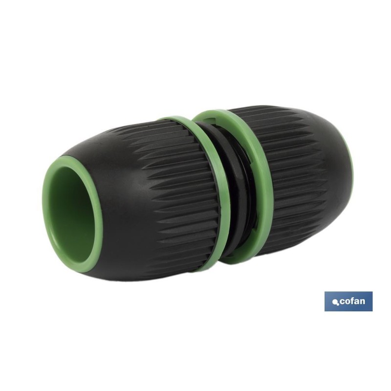 Racor reparador de mangueras de riego | Diferentes Medidas | Fabricado en ABS