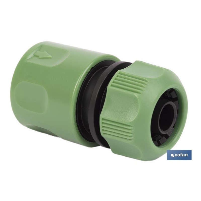 Conector para Manguera de Jardín | Conector Rápido | Dos Medidas Disponibles | Conector Hembra