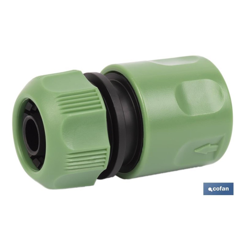 Conector para Manguera de Jardín | Conector Rápido | Dos Medidas Disponibles | Conector Hembra