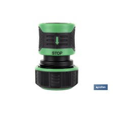 Conector de mangueras de riego | Diferentes Medidas | Fabricado en ABS