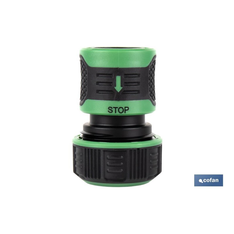 Conector de mangueras de riego | Diferentes Medidas | Fabricado en ABS