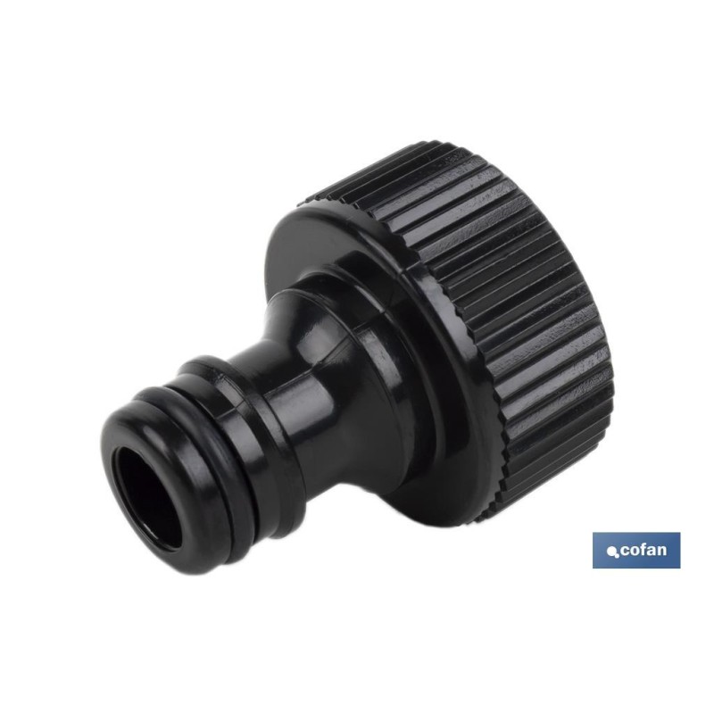 Adaptador de rosca | Hembra de polipropileno  | Para manguera de jardín | Diferentes Medidas