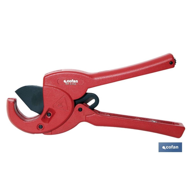 Tijera cortatubos para plástico | Diámetro de 35 mm (1 3/8) | Sistema ICS (Instant Change System)