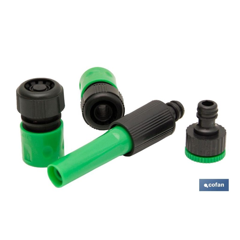 Manguera de 3 capas | Fabricado en PVC de color verde | Con medida Ø 15 mm | Longitud en 15 y 20 metros