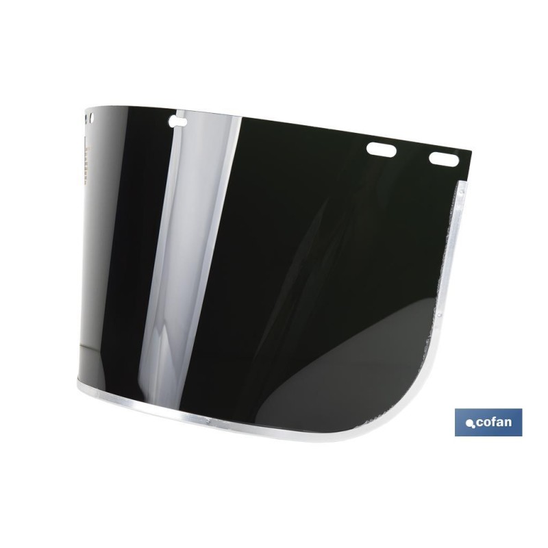 Recambio de Pantalla de Protección | Lente Oscura | Medidas de la pantalla de 400 mm | Protección antivaho