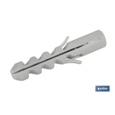 Tacos de nylon para anclajes de andamios | Medidas de Ø 14 y 16 mm |  Fijaciones de nailon con alas