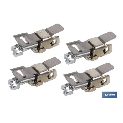 Cierres para abrazaderas contínuas