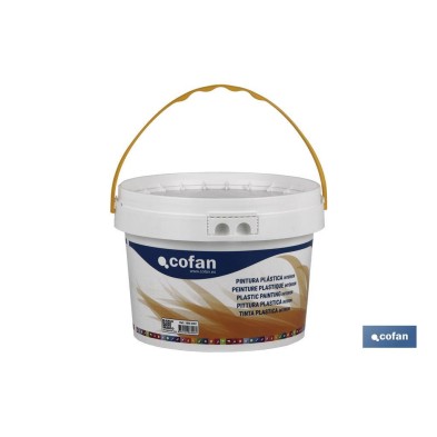 Pintura Plástica | Recomendada para interior | Fácil aplicación y secado rápido