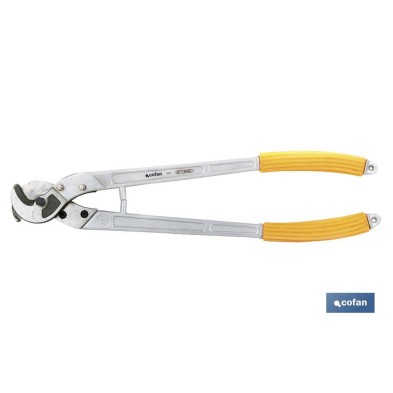 Tenazas cortacables de aluminio y cobre | Para grosores desde 3 hasta 22 mm | Longitud 220 mm