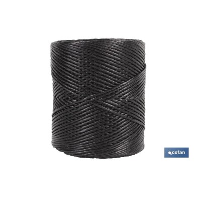 Hilo de Rafia Sintética Negro