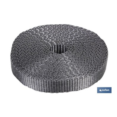 Blister cinta persiana 14mm x 5m (gris)