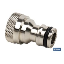 Adaptador de rosca | Hembra de latón | Para manguera de jardín | Diferentes Medidas