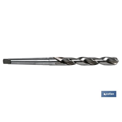 Brocas mango cónico cobalto HSS-CO DIN 345N