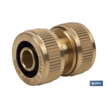 Racor reparador de mangueras de riego | Diferentes Medidas | Fabricado en Latón
