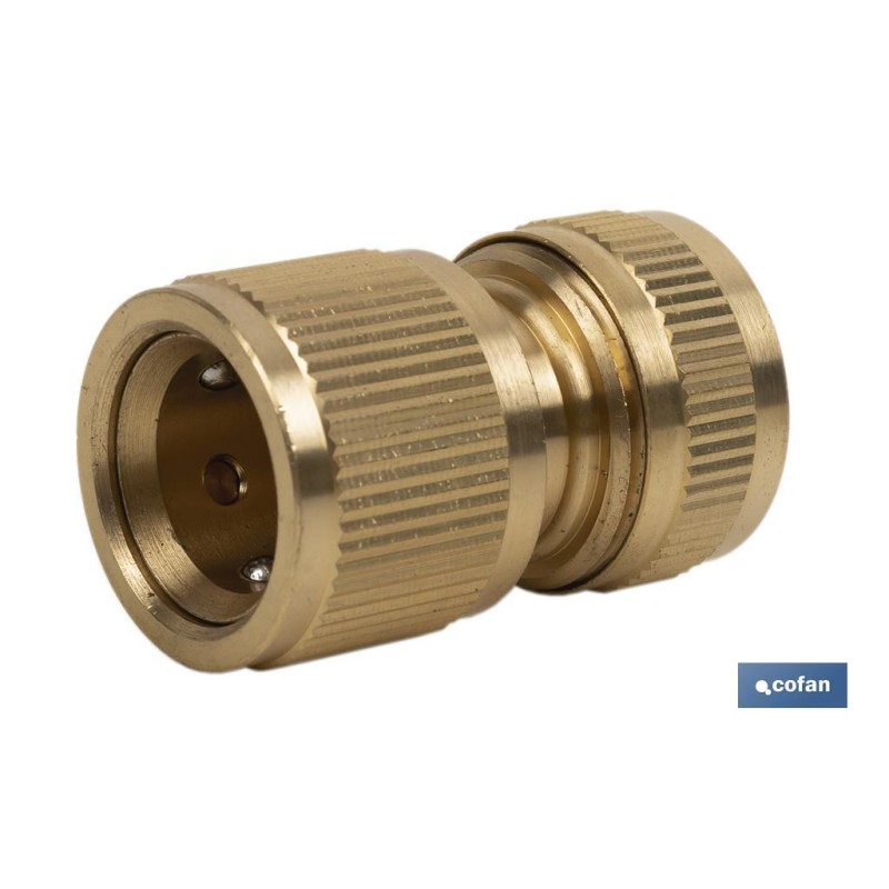 Conector para mangueras de riego | Diferentes Medidas | Fabricado en Latón