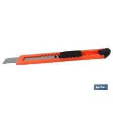 Pack de 3 cúter | Fabricado en ABS | Medida de la hoja de 9 mm