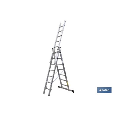 Escaleras Aluminio 3 tramos EN 131