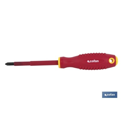 Destornillador Aislado 1000 V | Pozidrive PZ-0 a PZ-3 | Longitud 60 mm a 150 mm