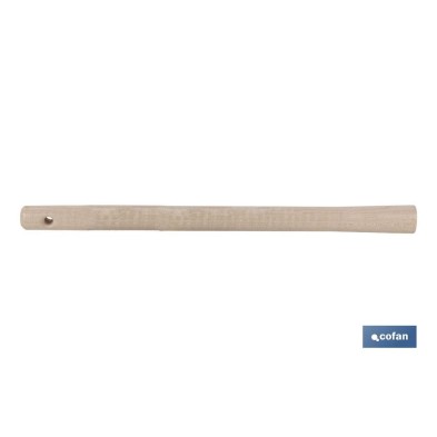 Mango de madera para Zacho | Mango ligero y agradable al tacto | Longitud del mango: 390 mm