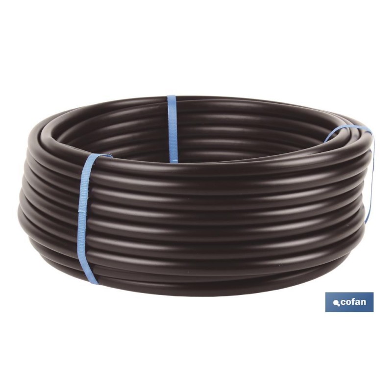 Tubo de riego por goteo (no incluye goteros) | Material resistente a la intemperie | Ideal para jardinería y agricultura