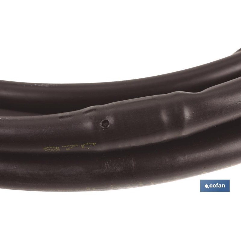 Tubo de riego por goteo con goteros | Material resistente a la intemperie | Ideal para jardinería y agricultura